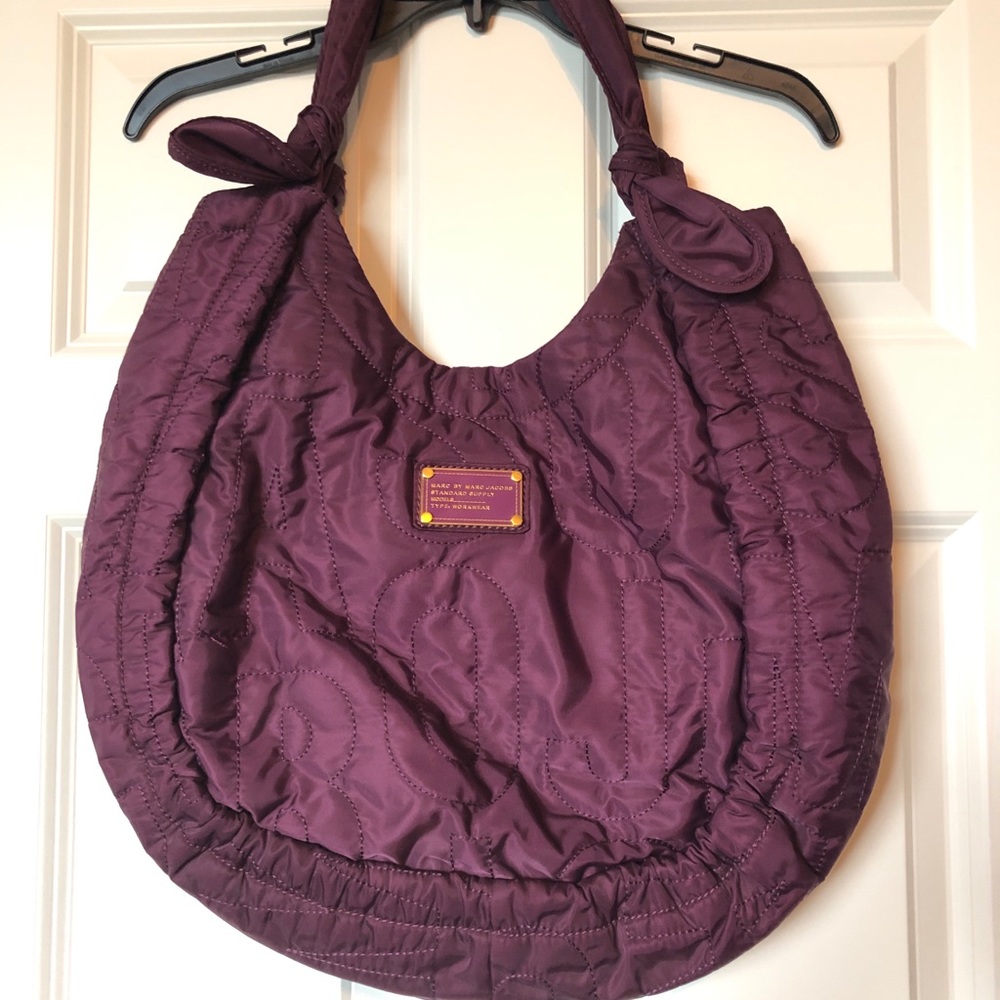 Marc Jacobs Plum Quilted Purse